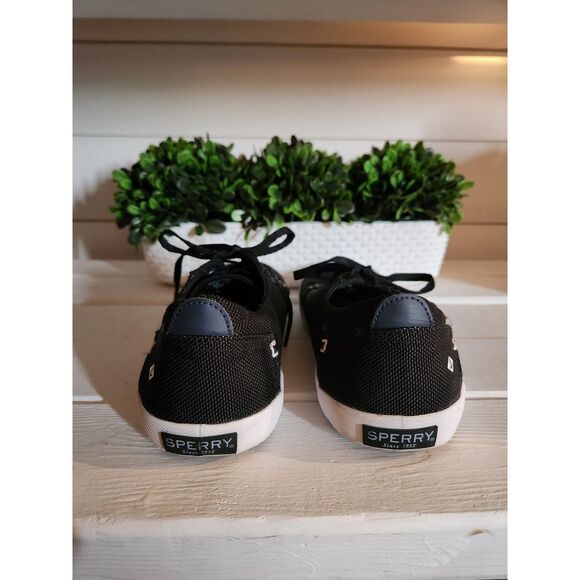 Sperry‎ Bodie Unisex Shoes in Black Size 6M *Washable* - Picture 1 of 6